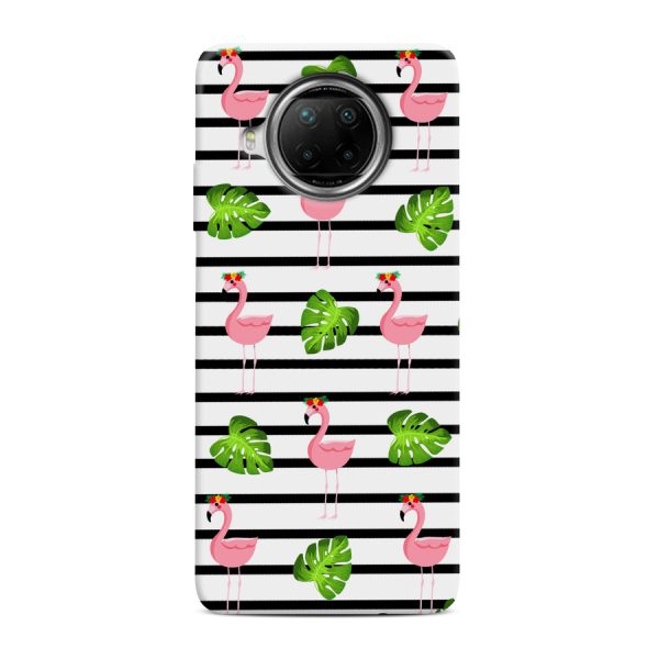 CASEGADGET CASE OVERPRINT FLAMINGOS XIAOMI REDMI NOTE 9 PRO 5G