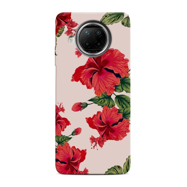 CASEGADGET CASE OVERPRINT RED POPPIES XIAOMI REDMI NOTE 9 PRO 5G