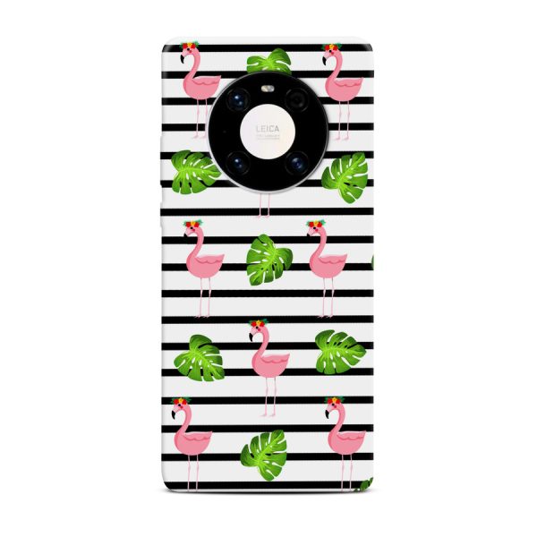 CASEGADGET CASE OVERPRINT FLAMINGOS HUAWEI MATE 40
