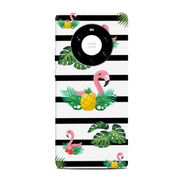 CASEGADGET CASE OVERPRINT FLAMINGOS 2  HUAWEI MATE 40 PRO