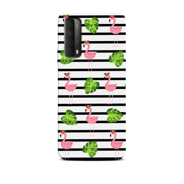 CASEGADGET CASE OVERPRINT FLAMINGOS HUAWEI P SMART 2021