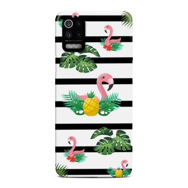 CASEGADGET CASE OVERPRINT FLAMINGOS 2 LG K52 5G