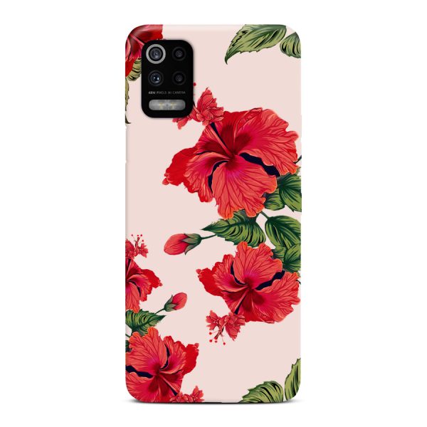 CASEGADGET CASE OVERPRINT RED POPPIES LG K52 5G