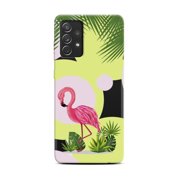 CASEGADGET CASE OVERPRINT FLAMINGO AND FLOWERS SAMSUNG GALAXY A72 / A72 5G