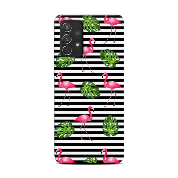 CASEGADGET CASE OVERPRINT FLAMINGO SAMSUNG GALAXY A72 / A72 5G