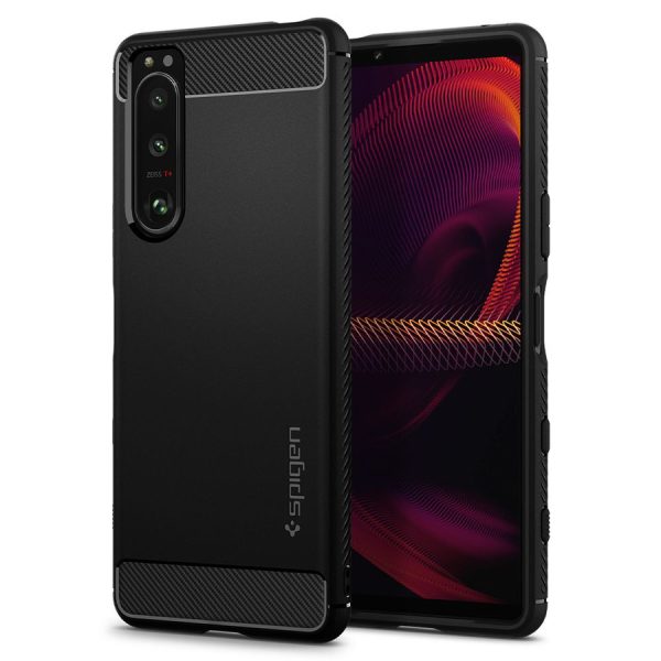 SPIGEN RUGGED ARMOR SONY XPERIA 5 III MATTE BLACK