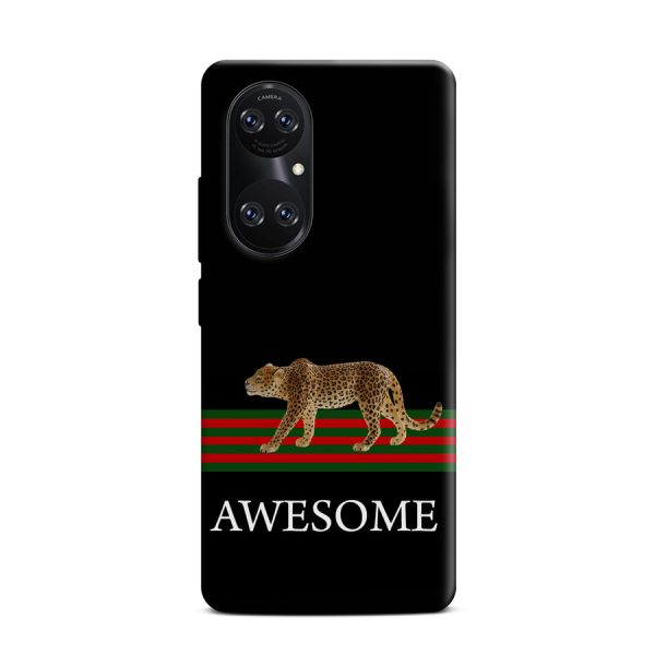 CASEGADGET CASE OVERPRINT CHEETAH HUAWEI P50 PRO