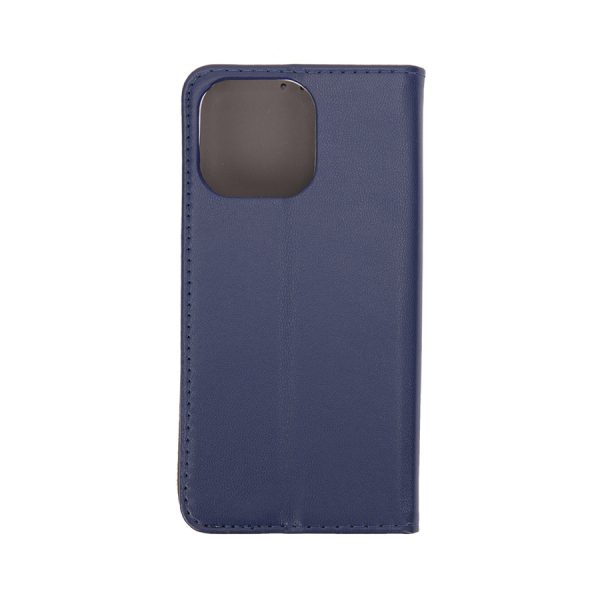 Etui Smart Magnetic do iPhone 13 Pro 6,1" granatowe
