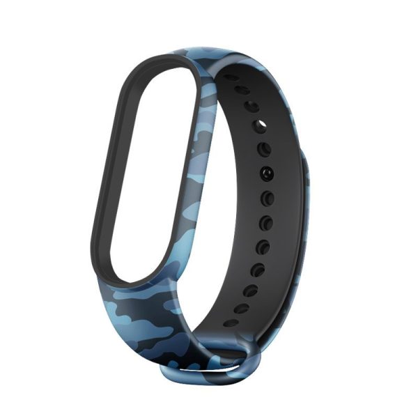 REPLACEMENT SILICONE WRISTBAND XIAOMI MI BAND 6 / MI BAND 5 MORO BLUE