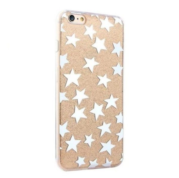 CASE GLITTER GOLD STAR IPHONE 7 / 8