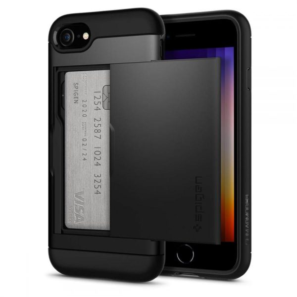 SPIGEN SLIM ARMOR CS IPHONE 7 / 8 / SE 2020 / 2022 BLACK