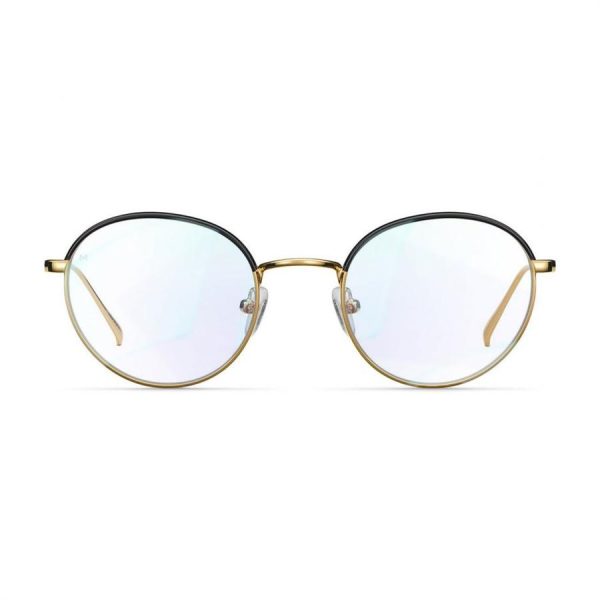 GLASSES WITH BLUE LIGHT FILTER FOR YOUR COMPUTER MELLER YUDA GOLD / BLACK