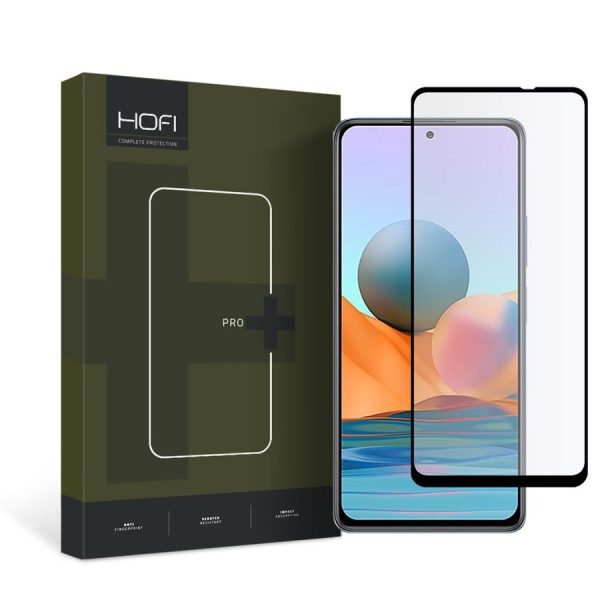 HOFI GLASS PRO+ XIAOMI REDMI NOTE 10 PRO BLACK TEMPERED GLASS