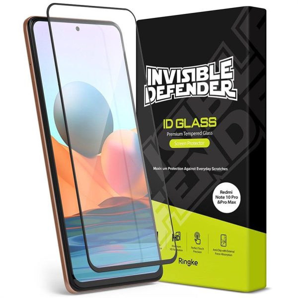 TEMPERED GLASS RINGKE ID FC GLASS XIAOMI REDMI NOTE 10 PRO BLACK