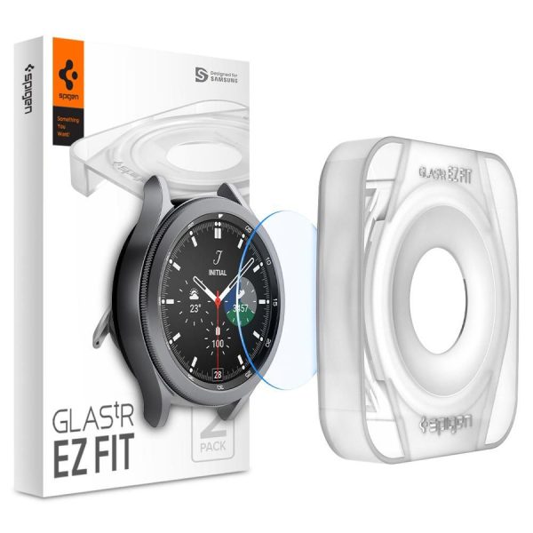 SPIGEN GLAS.TR "TEMPERED GLASS EZ FIT" 2-PACK GALAXY WATCH 4 CLASSIC 42 MM
