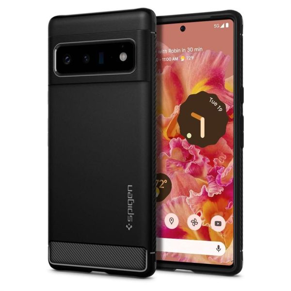 SPIGEN RUGGED ARMOR GOOGLE PIXEL 6 PRO MATTE BLACK