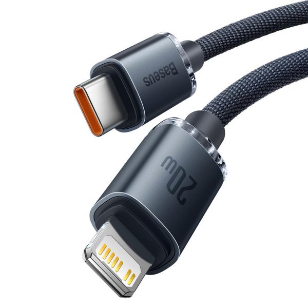 Baseus CAJY000301 Lightning - USB-C PD QC cable 20W 480Mb/s 2m - black