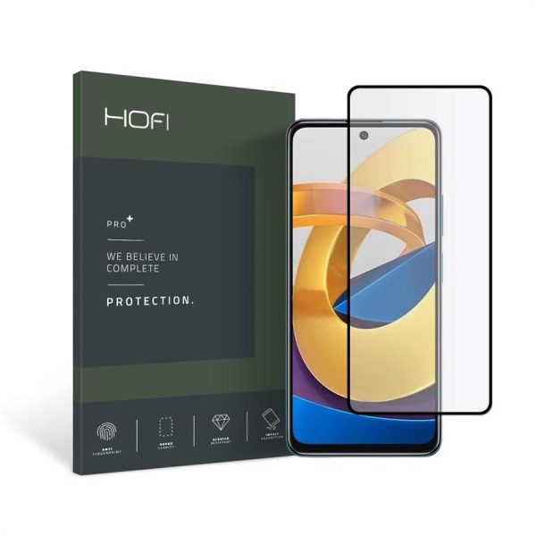 HOFI GLASS PRO+ XIAOMI REDMI NOTE 11S 5G / POCO M4 PRO 5G BLACK TEMPERED GLASS