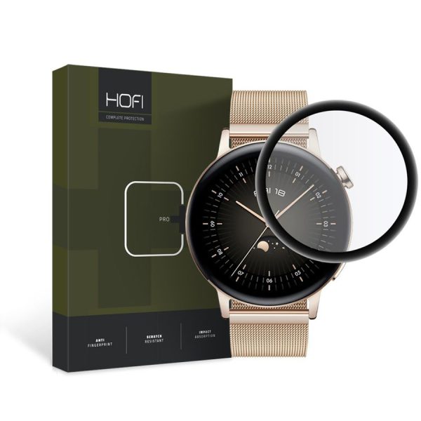 SZKŁO HYBRYDOWE HOFI HYBRID PRO+ HUAWEI WATCH GT 3 (42 MM) BLACK