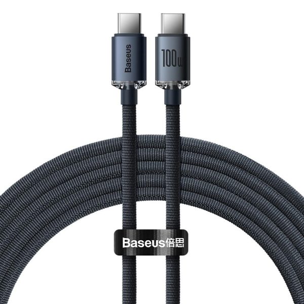 Baseus CAJY000701 USB-C - USB-C PD cable 100W 5A 480Mb/s 2m - black