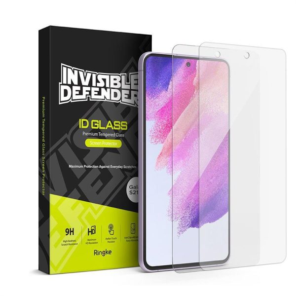 TEMPERED GLASS RINGKE ID 2-PACK GALAXY S21 FE CLEAR