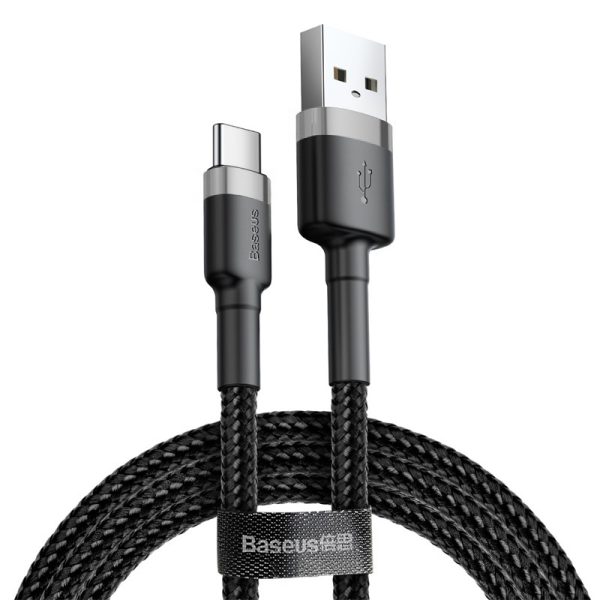 Baseus CAFULE TYPE-C CABLE 300CM GRAY/BLACK