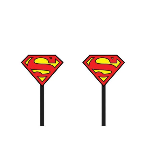 EARPHONES FOR CHILDREN DC SUPERMAN 001 MULTI-COLOR