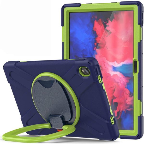 TECH-PROTECT X-CAROR LENOVO TAB P11 / P11+ PLUS 11.0 TB-J606 / J616 / J607Z NAVY / LIME