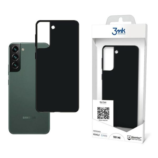 3MK MATT CASE SAM S906 S22 PLUS CZARNY / BLACK