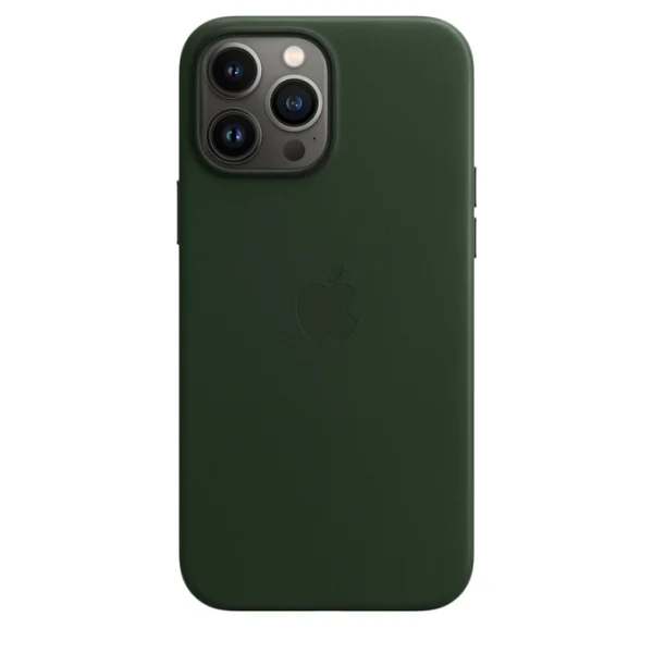 APPLE LEATHER CASE MM1Q3ZM / A IPHONE 13 PRO MAX SEQUOIA GREEN OPEN PACKAGE