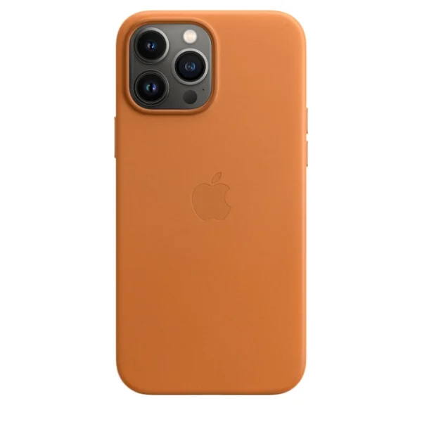 APPLE LEATHER CASE MM1L3ZM / A IPHONE 13 PRO MAX GOLDEN BROWN OPEN PACKAGE
