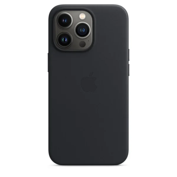 APPLE LEATHER CASE MM1H3ZM/A IPHONE 13 PRO MIDNIGHT OPEN PACKAGE