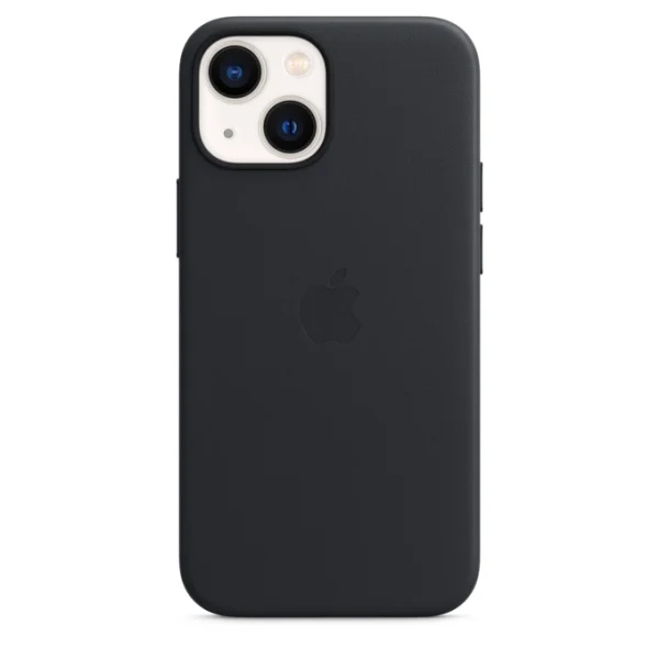 APPLE LEATHER CASE MM0M3ZM / A IPHONE 13 MINI MIDNIGHT OPEN PACKAGE
