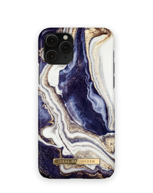 CASE ETUI IDEAL OF SWEDEN IDFCGM19-I1958-165 IPHONE 11 PRO GOLDEN INDIGO MARBLE
