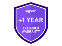 LOGITECH Extended Warranty Extended service agreement 1 year for Tap Scheduler Purpose-Built Scheduling Panel for Meeting Rooms