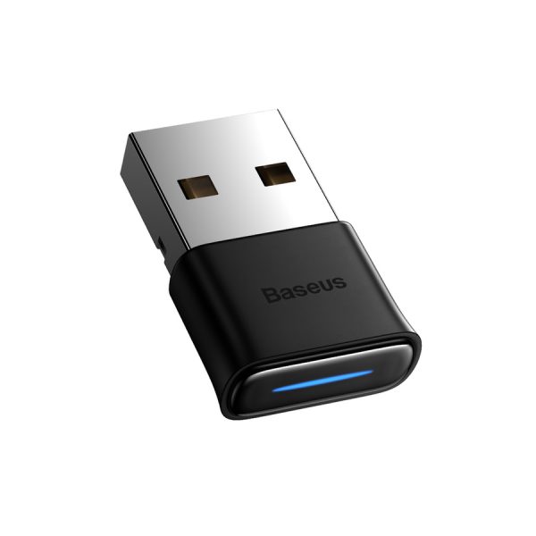 BASEUS BA04 MINI BLUETOOTH 5.0 ADAPTER USB RECEIVER COMPUTER TRANSMITTER BLACK (ZJBA000001)