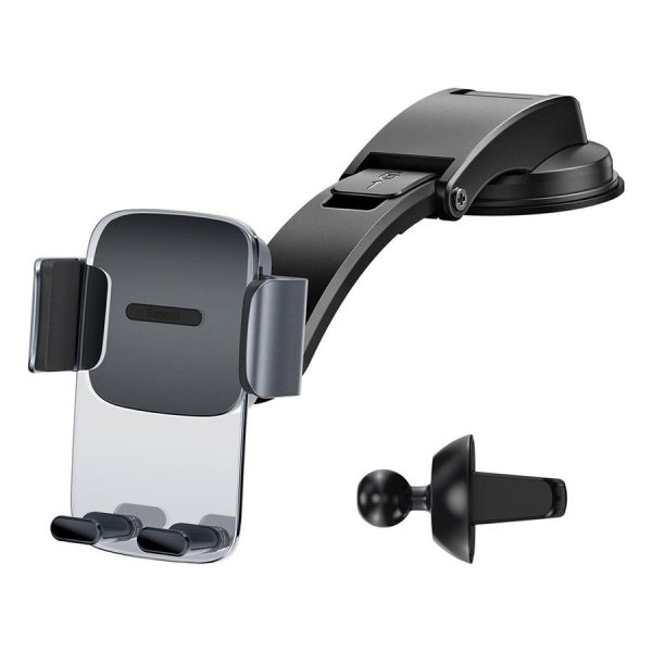 Baseus 2in1 car holder for cockpit and ventilation grille black (SUYK000001)