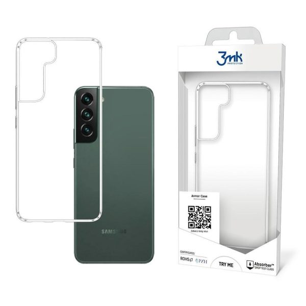 3MK ALL-SAFE AC SAM S22 PLUS S906 ARMOR CASE CLEAR