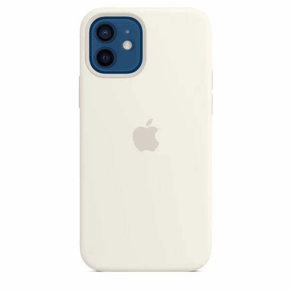 APPLE SILICONE MHL53ZM/A CASE IPHONE 12 / 12 PRO WHITE OPEN PACKAGE