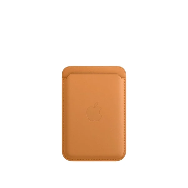 APPLE LEATHER  WALLET MM0Q3ZM/A GOLDEN BROWN WITHOUT PACKAGING