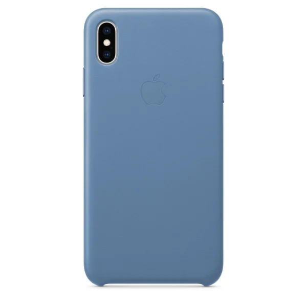 APPLE LEATHER CASE IPHONE XS MAX BLUE WITHOUT PACKAGE