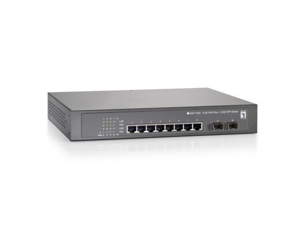 8 GE POE-PLUS+2 GE SFP