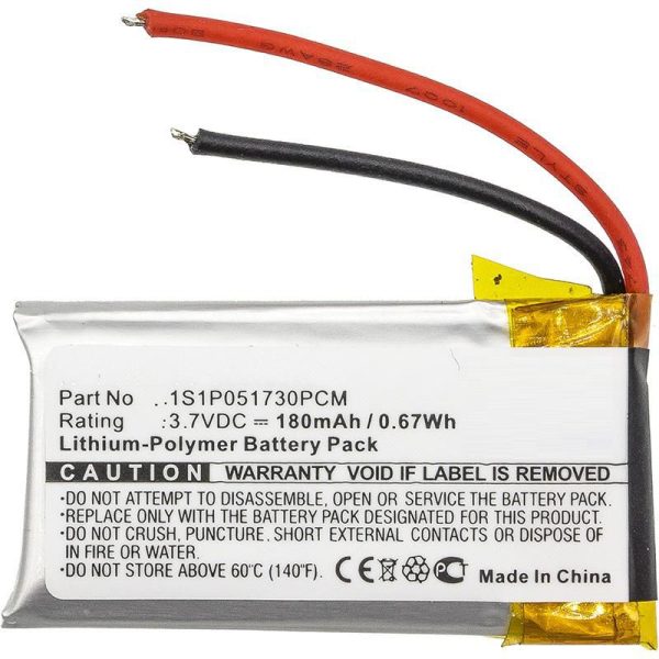 Battery 0.67Wh Li-Pol 3.7V
