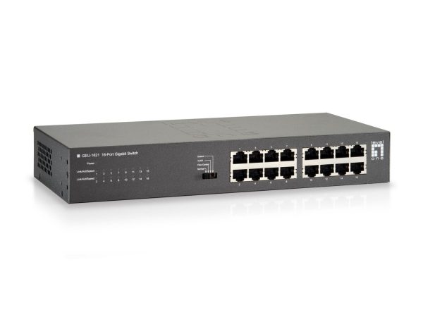 Switch 16x GBit 19"