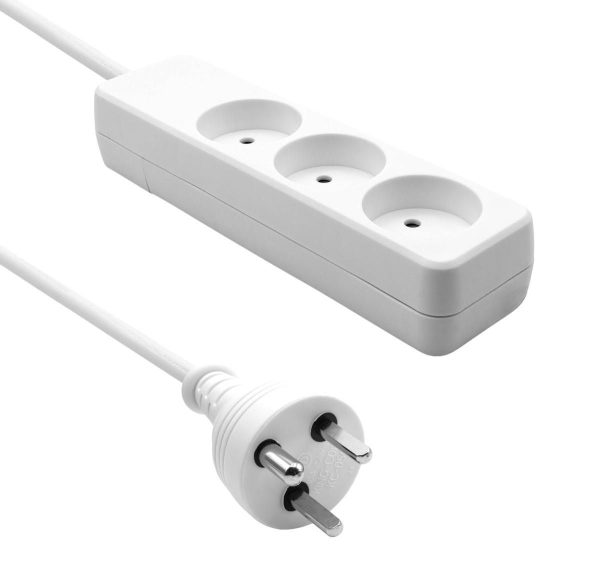 Danish Power Strip 3-way 7M