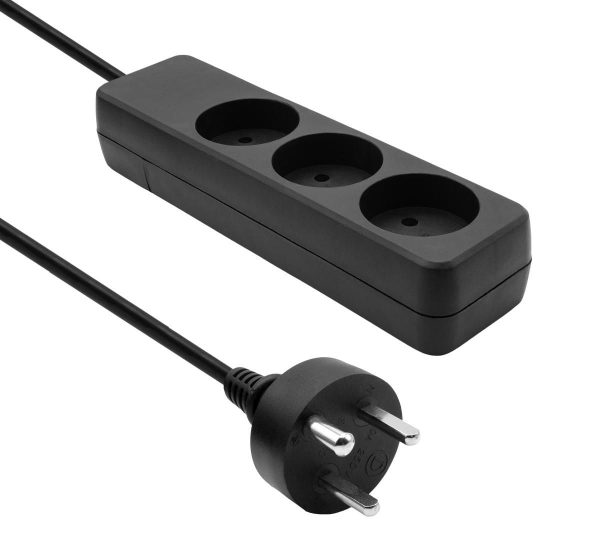 Danish Power Strip 3-way 10M