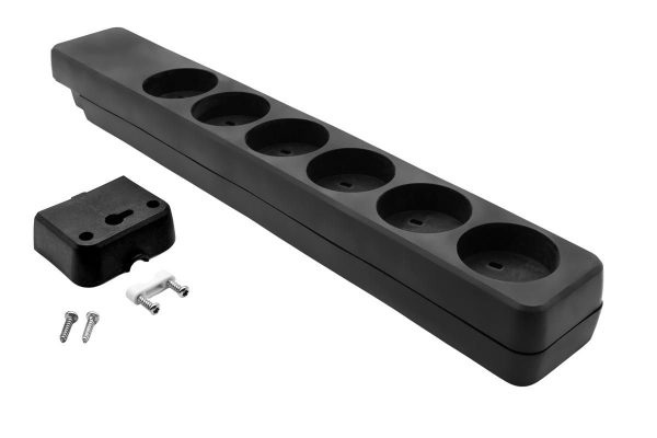 Danish IT Power Strip 6-way
