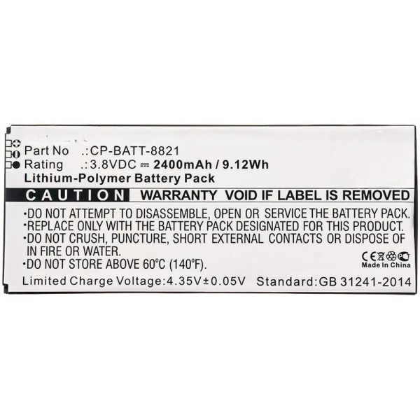 Battery 9.12Wh Li-Pol 3.8V