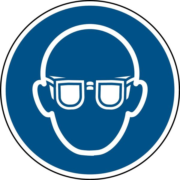 ISO Safety Sign - Wear eye