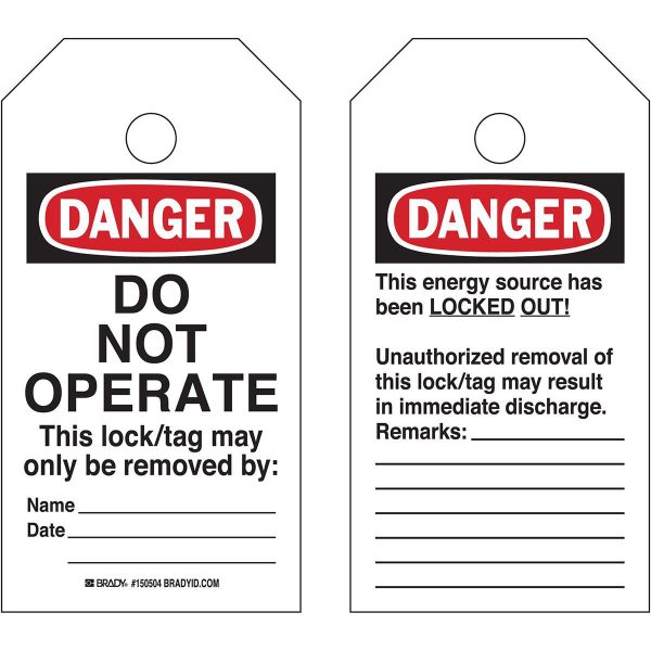 RipTag Danger Do Not Operate